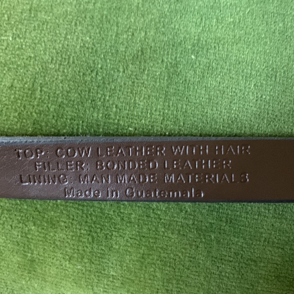 Vintage cow leather with hair. - Picture 4 of 4